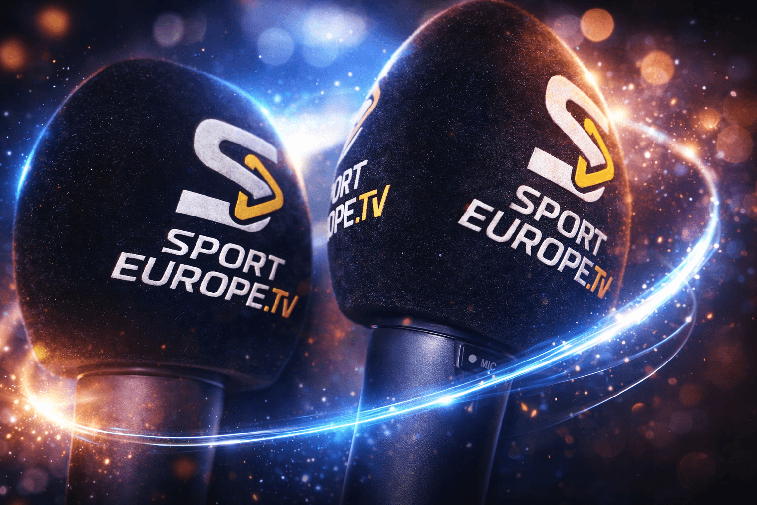 SportEurope.TV Kommentatoren-Mikrofone