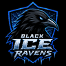 Black Ice Ravens Logo